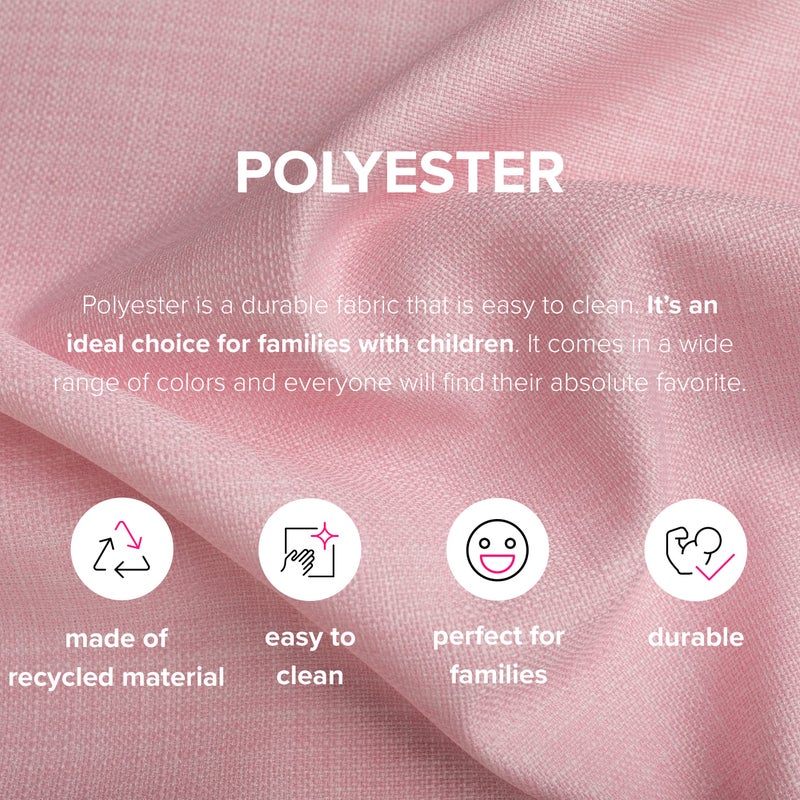 TLYESD Klippan Loveseat Cover Replacement for IKEA Klippan Loveseat Sofa Cover, Klippan Couch Cover Only!(Pink) - Image 5